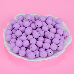 Round Silicone Focal Beads&nbsp;SI-JX0046A-98