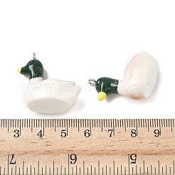 Opaque Resin Pendants&nbsp;RESI-D014-01P
