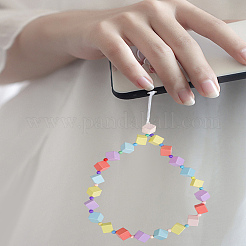 1Pc Acrylic Nylon Rope Mobile Straps&nbsp;HJEW-LP0001-90