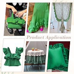 Pleated Satin Ribbons&nbsp;SRIB-GA0001-20B