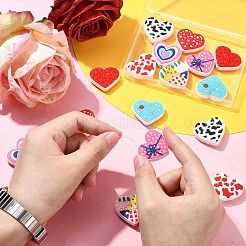 16Pcs 8 Colors Silicone Beads&nbsp;FIND-CJ0003-10