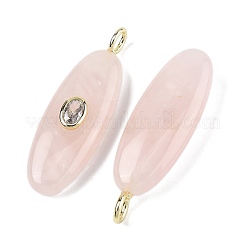 Natural Rose Quartz Pendants&nbsp;G-D357-02E