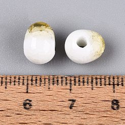 Handmade Crackle Porcelain Beads&nbsp;PORC-Q008-06B-02