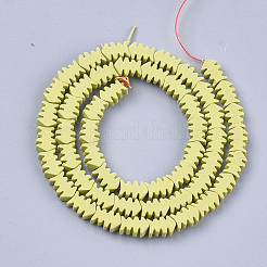 Spray Painted Non-magnetic Synthetic Hematite Beads Strands&nbsp;G-T116-13-06