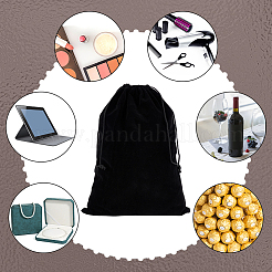 Velvet Cloth Drawstring Pouches&nbsp;TP-WH0015-09C