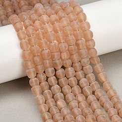 Frosted Handmade Lampwork Beads&nbsp;LAMP-C022-01D