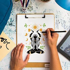 Self-Adhesive Silk Screen Printing Stencil&nbsp;DIY-WH0337-044
