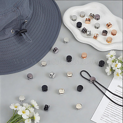 30Pcs 5 Colors Alloy Cord Locks&nbsp;FIND-PH0062-17