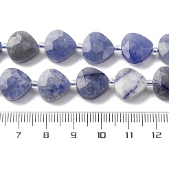 Natural Blue Aventurine(Dyed & Heated) Beads Strands&nbsp;G-P570-E08-02