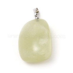 Natural New Jade Pendants&nbsp;G-K302-B08