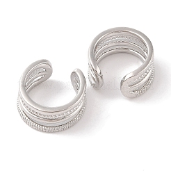 Brass Cuff Earrings&nbsp;EJEW-I305-20P