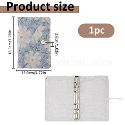 Polyester Loose-leaf Planner Notebook Cover&nbsp;OFST-WH0050-041A