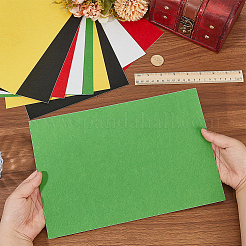 10Pcs 5 Colors Rectangle Self-adhesive Felt Fabric&nbsp;DIY-CY0002-28