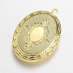 Brass Locket Pendants&nbsp;LS-KK-N0116-054G