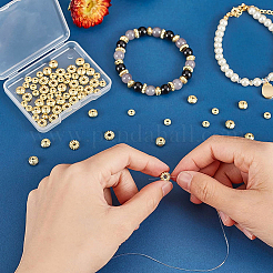 90Pcs 3 Style Alloy Spacer Beads&nbsp;FIND-BC0002-08