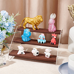 3-Tier Acrylic Model Toy Display Riser&nbsp;ODIS-WH0029-39