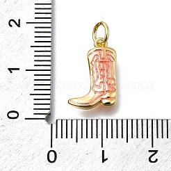 Brass Enamel Pendants&nbsp;KK-K400-50G-02A