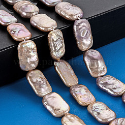Natural Keshi Pearl Beads Strands&nbsp;PEAR-S020-D04