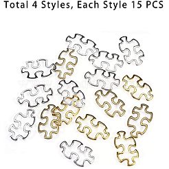Tibetan Style Alloy Linking Rings&nbsp;TIBE-PH0004-89