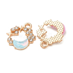 Alloy Glass Pendants&nbsp;FIND-K030-16G
