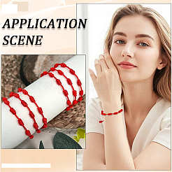 10Pcs Nylon Cord Braided Bracelets for Women Men&nbsp;BJEW-SC0001-80