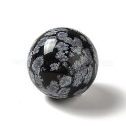 Natural Snowflake Obsidian Beads&nbsp;G-A206-02-06