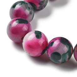 Natural Multi-Color Agate Beads Strands&nbsp;G-A261-B15-14mm