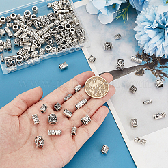 120Pcs 12 Styles Tibetan Style Alloy Beads&nbsp;FIND-PH0018-86