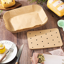 150Pcs 2 Styles Rectangle Oil Proof Parchment Paper Sheets&nbsp;AJEW-HS0001-21