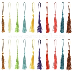80Pcs Polyester Tassel Decorations&nbsp;DIY-YW0016-25A