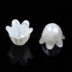 Spray Paint ABS Plastic Imitation Pearl Beads&nbsp;MACR-N013-001