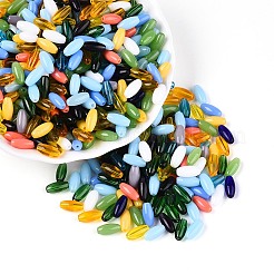 Transparent Colours Glass Seed Beads&nbsp;SEED-T007-16M