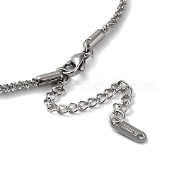 Non-Tarnish 304 Stainless Steel Spike Link Chain Necklace&nbsp;NJEW-D045-06P