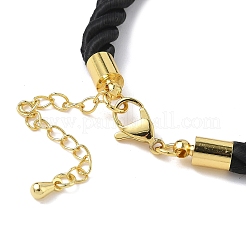 5MM Nylon Twisted Cord Necklace Making&nbsp;X-FIND-G096-01G-19
