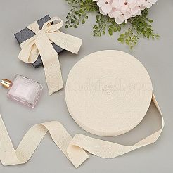 Cotton Cotton Twill Tape Ribbons&nbsp;OCOR-WH0057-30F-03