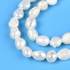 Natural Cultured Freshwater Pearl Beads Strands&nbsp;PEAR-N014-03K