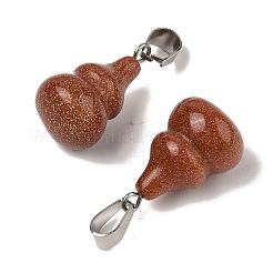 Synthetic Goldstone Pendants&nbsp;G-B127-03P-09