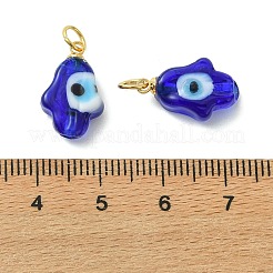 Handmade Evil Eye Lampwork Pendants&nbsp;PALLOY-JF05636-03