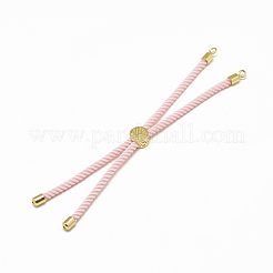 Nylon Twisted Cord Bracelet Making&nbsp;MAK-T003-G