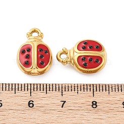 304 Stainless Steel Enamel Pendants&nbsp;STAS-B085-41G