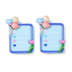 Opaque Resin Decoden Cabochons&nbsp;CRES-O002-01