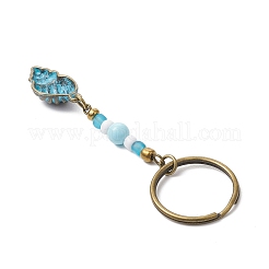 Alloy Conch Pendant Keychains&nbsp;KEYC-JKC01225-05