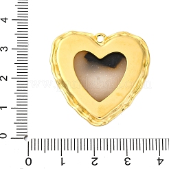 304 Stainless Steel Pendants&nbsp;STAS-V004-06G-03