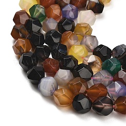 Natural Agate(Dyed & Heated) Beads Strands&nbsp;G-K425-B10-01