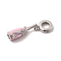 925 Sterling Silver European Dangle Charms&nbsp;STER-Z013-05G