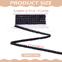 3Yards Polyester Marten Hair Ribbon&nbsp;OCOR-LP0003-46B