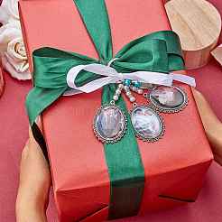 3Pcs 3 Style Wedding Bouquet Photo Charms&nbsp;HJEW-SZ0001-33