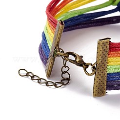 Rainbow Pride Bracelet&nbsp;BJEW-F424-02
