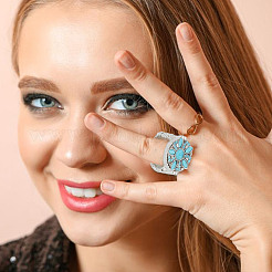 DIY Finger Ring Kits&nbsp;DIY-DR0001-62