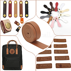 2 Rolls 2 Styles 3 Yards Double Face Imitation Leather Cord&nbsp;LC-WR0001-01B